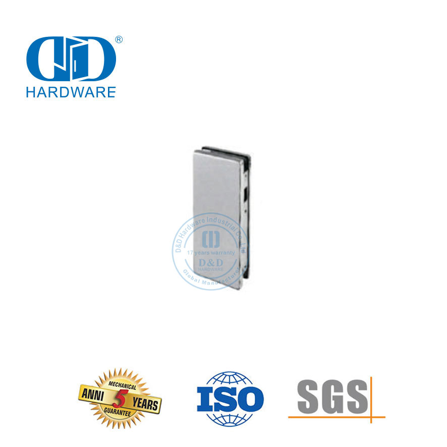 Keselamatan Stainless Steel Single Double Sliding Pintu Kaca Kunci Engsel Pintu Hardware Aksesoris-DDGL004