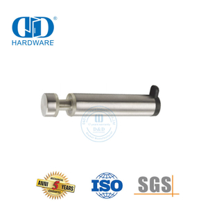 Klip Penjepit Kaca Perangkat Keras Toilet Stainless Steel Penahan Pintu Kaca dengan Kait-DDWC005
