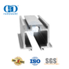 Pabrik Grosir Stainless Steel Kaca Aksesoris Pintu Hardware Roller Track Untuk Kamar Mandi Toilet Toilet-DDGS147