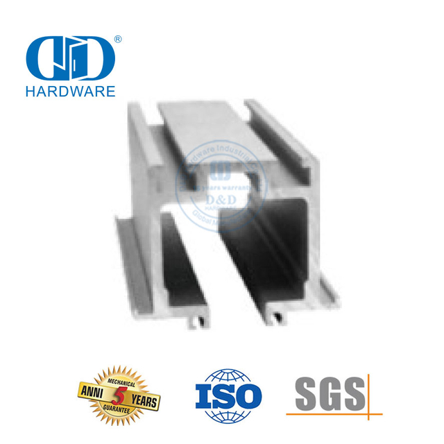 Pabrik Grosir Stainless Steel Kaca Aksesoris Pintu Hardware Roller Track Untuk Kamar Mandi Toilet Toilet-DDGS147