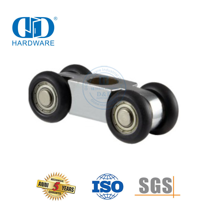 Stainless Steel Kantor Roda Gantung Pintu Geser Roller Track Pulley Perangkat Keras Kaca Untuk Kamar Mandi Toilet-DDGS157