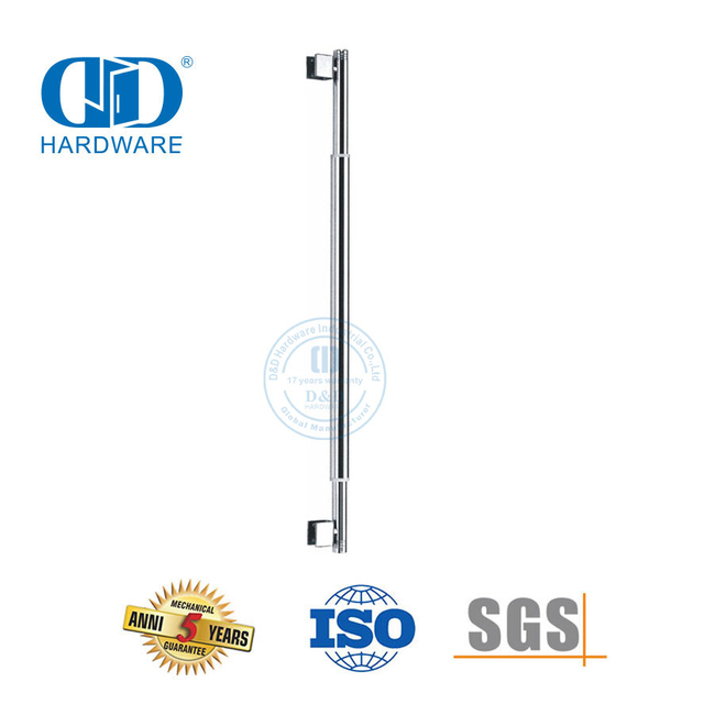 Bilik Mandi Komersial Stainless Steel Sistem Bilik Mandi Komersial Batang Mandi Kaca Perangkat Keras-DDSC024