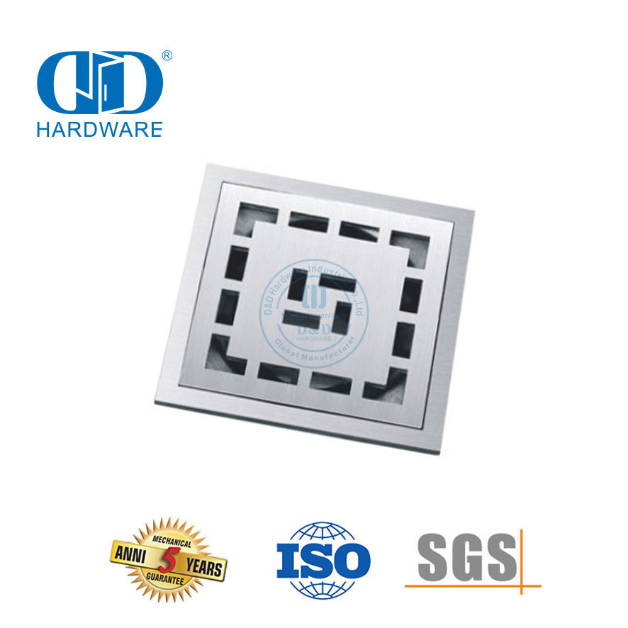 Hot Sale Stainless Steel Linear Floor Drain Kamar Mandi Shower Drain Lantai Dapur Drain-DDFD004