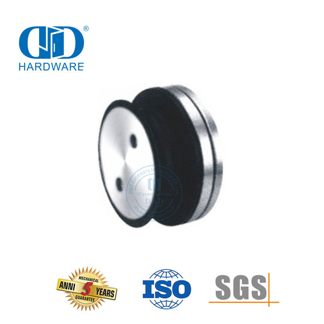 Sistem Pivot Pintu Kaca Stainless Steel Glass Point Fixed Fitting Patch Fitting Pivot-DDGP021