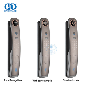 Kunci Pintu Kamera Pintar Remote Control Wifi Tuya Kartu Sidik Jari Kata Sandi Digital Keamanan Rumah Kualitas Tinggi -DDEL001