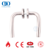 EN 1906 Perangkat Keras Pintu Kamar Tidur Pegangan Tuas Berongga Stainless Steel-DDTH006-SSS