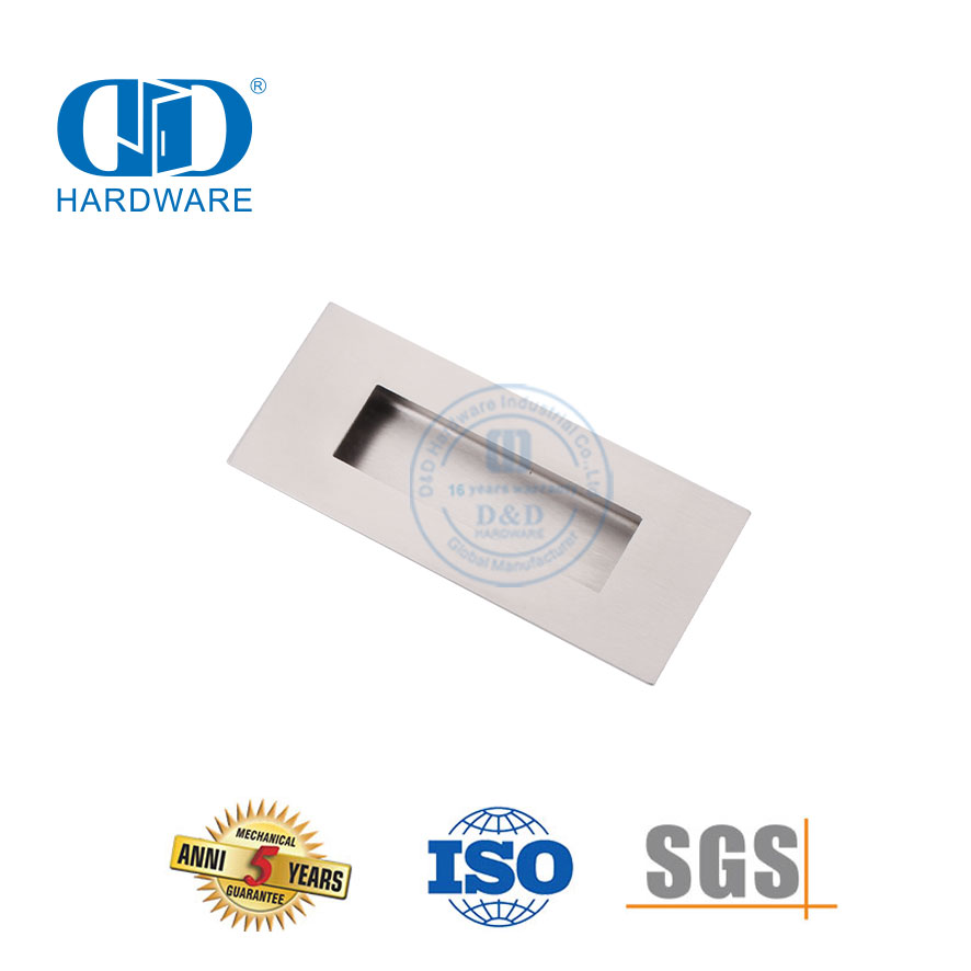 Kabinet Dapur Geser Pegangan Tarik Siram Tembaga Stainless Steel-DDFH009-B