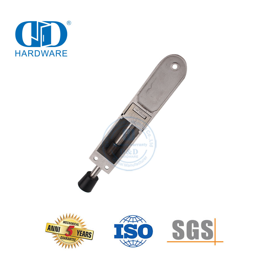 Dudukan Pintu Stainless Steel Tipe Terpasang di Pintu yang Dioperasikan dengan Kaki untuk Sekolah-DDDS034