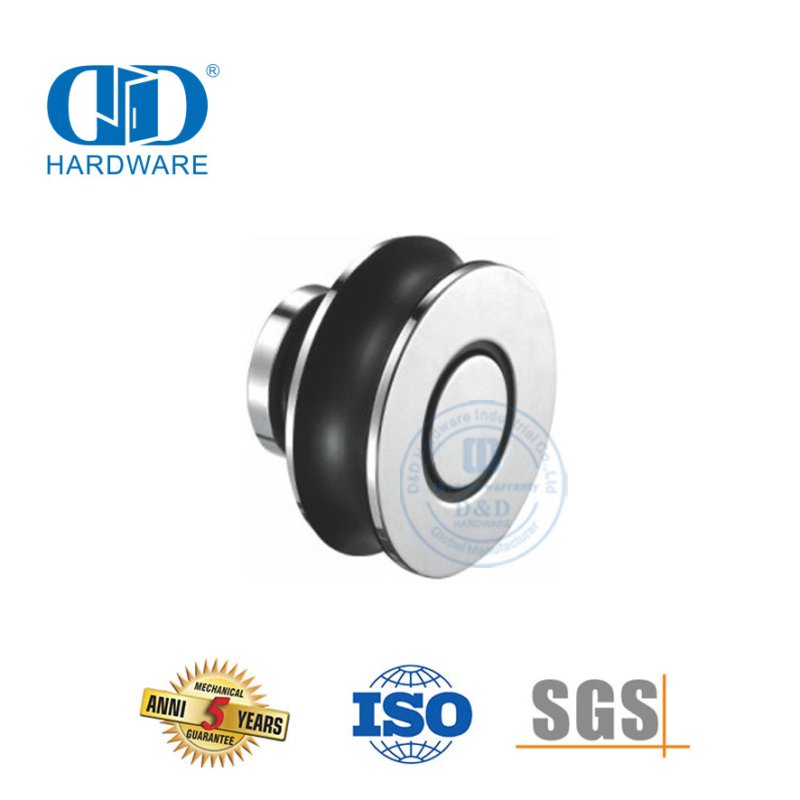 Perangkat Keras Pintu Geser Baja Tahan Karat Perangkat Keras Bangunan Perangkat Keras Pintu Kaca Pas untuk Pintu Kamar Mandi-DDGS108