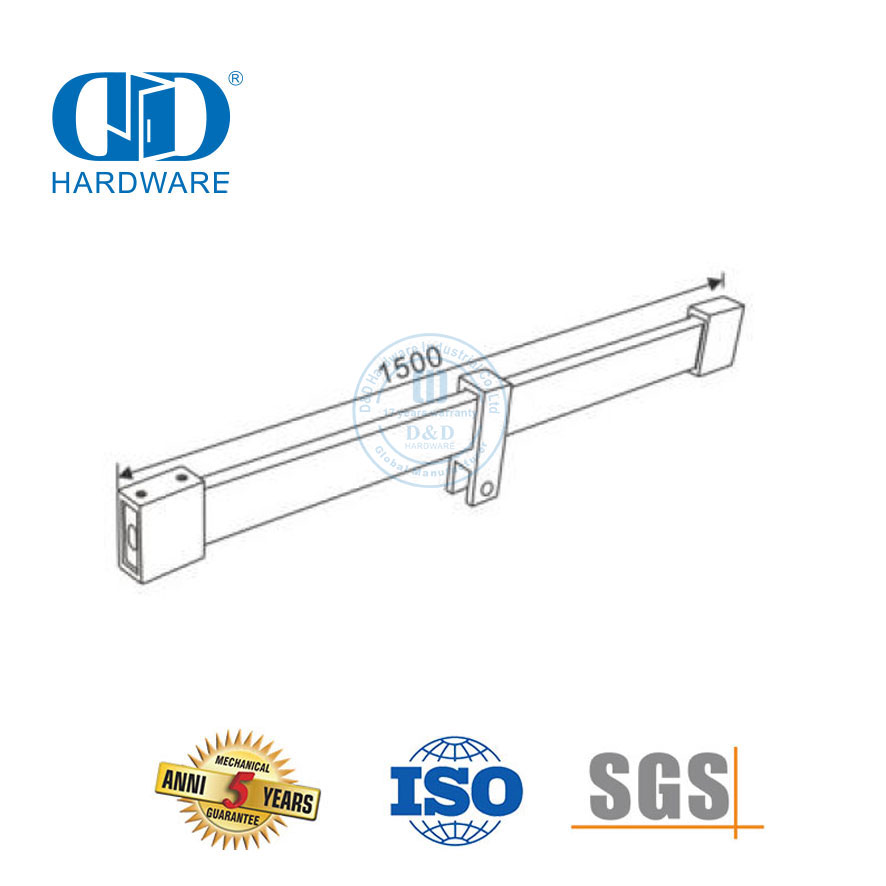 Perlengkapan Kaca Laminasi Bilik Mandi Kaca Tempered Stainless Steel Layar Mandi Komersial-DDSC010