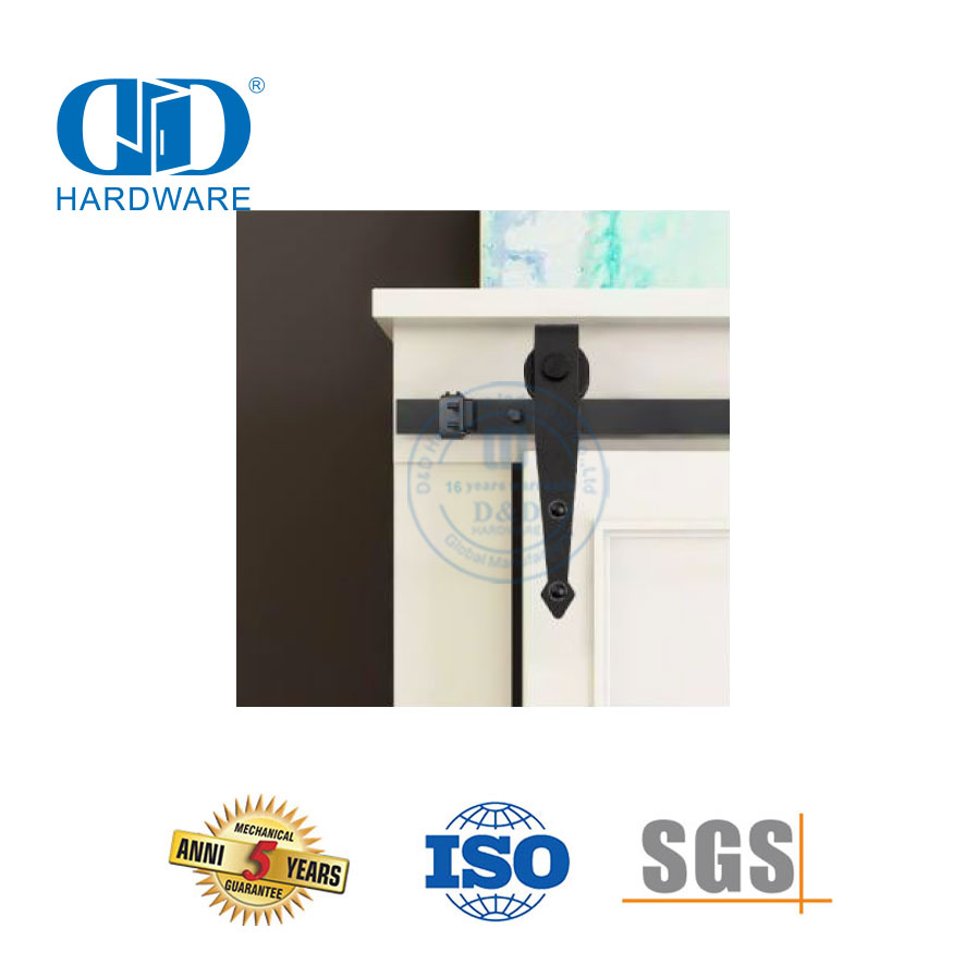 Produsen Cina Perangkat Keras Pintu Mebel Stainless Steel Track Set Perangkat Keras Pintu Gudang Tugas Berat-DDBD033