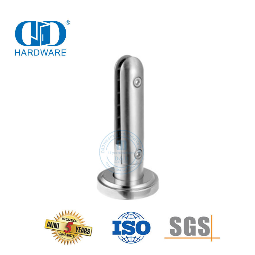 Stainless Steel Tanpa Bingkai Kaca Langkan Posting Langkan Pagar Kaca Penjepit Keran Pegangan Dinding Bracket-DDHB008