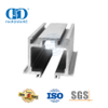 Pabrik Grosir Stainless Steel Kaca Aksesoris Pintu Hardware Roller Track Untuk Kamar Mandi Toilet Toilet-DDGS147