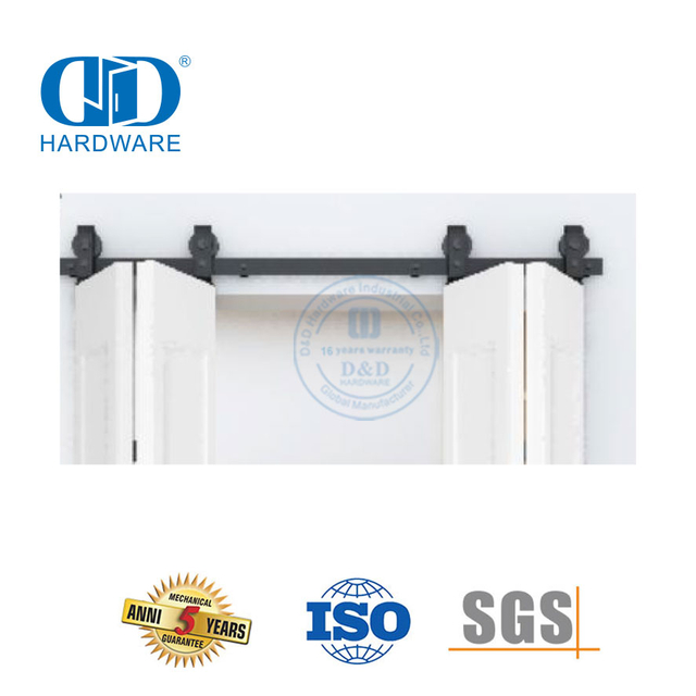 Kualitas Tinggi Stainless Steel Bypass Pintu Gudang Peralatan Geser Pintu Gudang Antik Pintu Geser Hardware-DDBD028
