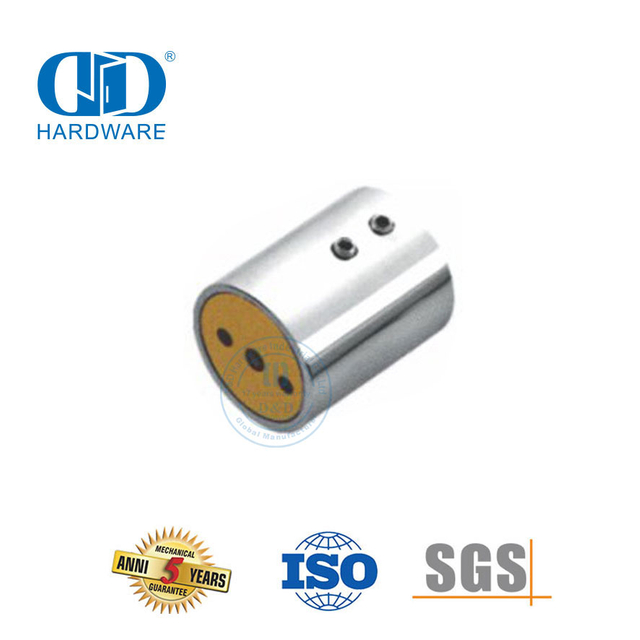 Sistem Bilik Mandi Stainless Steel Konektor Braket Panel Kaca Panel Mandi Kaca Tanpa Bingkai-DDSC033