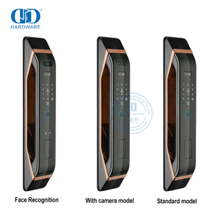 Remote Control Kontemporer Kunci Cerdas Interkom Video Pengenalan Wajah Sidik Jari Dua Sisi-DDEL012