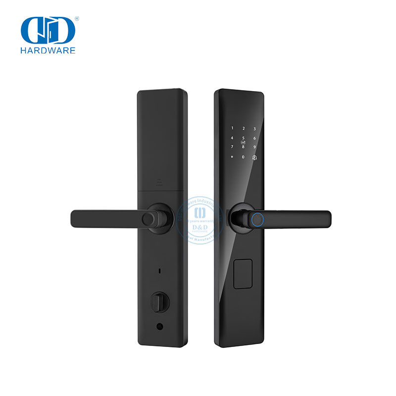 Apartemen Keyless Digital Keypad Menangani Kunci Pintu Masuk dengan Layar-DDDL002