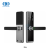 Kunci Gagang Pintar Pintu Kayu dengan Aplikasi WIfi Sidik Jari Cerradura Inteligente Bekerja dengan TUYA WIFI -DDDL007