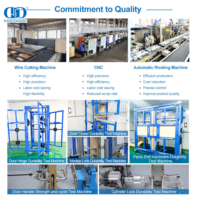 Kunci Tanggam Amerika dengan Nilai Api Terdaftar di UL untuk Pintu Interior Masuk-DDAL04