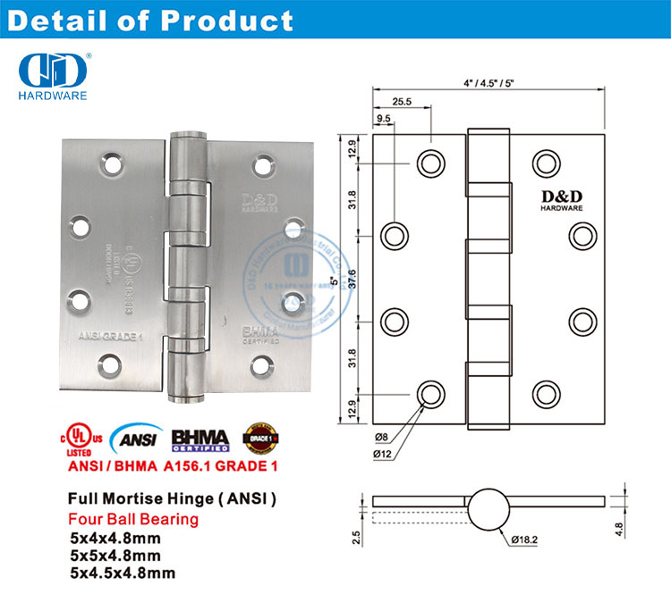 engsel keamanan tugas berat untuk kantor pemerintah 