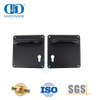 Gagang Tuas Pintu Stainless Steel Finish Perak dengan Pelat untuk Pintu Logam-DDTP001-MB