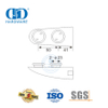 Stainless Steel Pintu Bawah Pivot Pintu Kaca Perangkat Keras Pivot Patch Fitting Pivot Atas-DDGP012