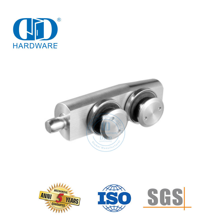 Stainless Steel Di Atas Panel Pivot Patch Fitting Pivot Glass Hardware-DDGP005