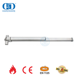 CE UL Terdaftar Fire Resistance Panic Exit Device Bar Panic Exit Lock Untuk Pintu Logam-DDPD003-CE