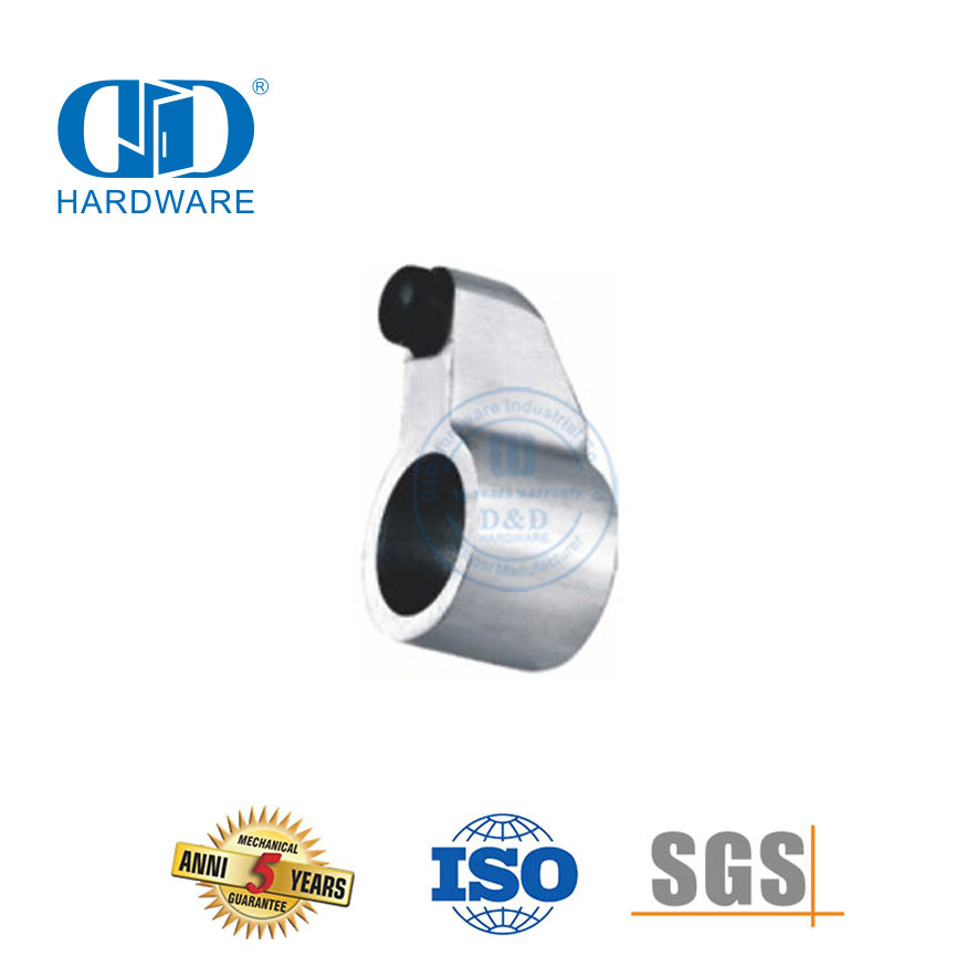 Aksesori Kaca Stainless Steel Efisien Pelat Gantung Aksesori Kamar Mandi Untuk Pintu Geser Kaca-DDGS004
