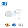 Produsen Cina Aksesori Furnitur Stainless Steel Saluran Lantai Dapur Saluran Mandi Kamar Mandi-DDFD007