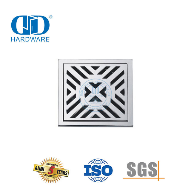 Aksesoris Perabot Stainless Steel Saringan Lantai Kamar Mandi Toilet Dapur Sanitary Floor Drain-DDFD008