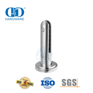 Stainless Steel Tanpa Bingkai Kaca Langkan Posting Langkan Pagar Kaca Penjepit Keran Pegangan Dinding Bracket-DDHB008