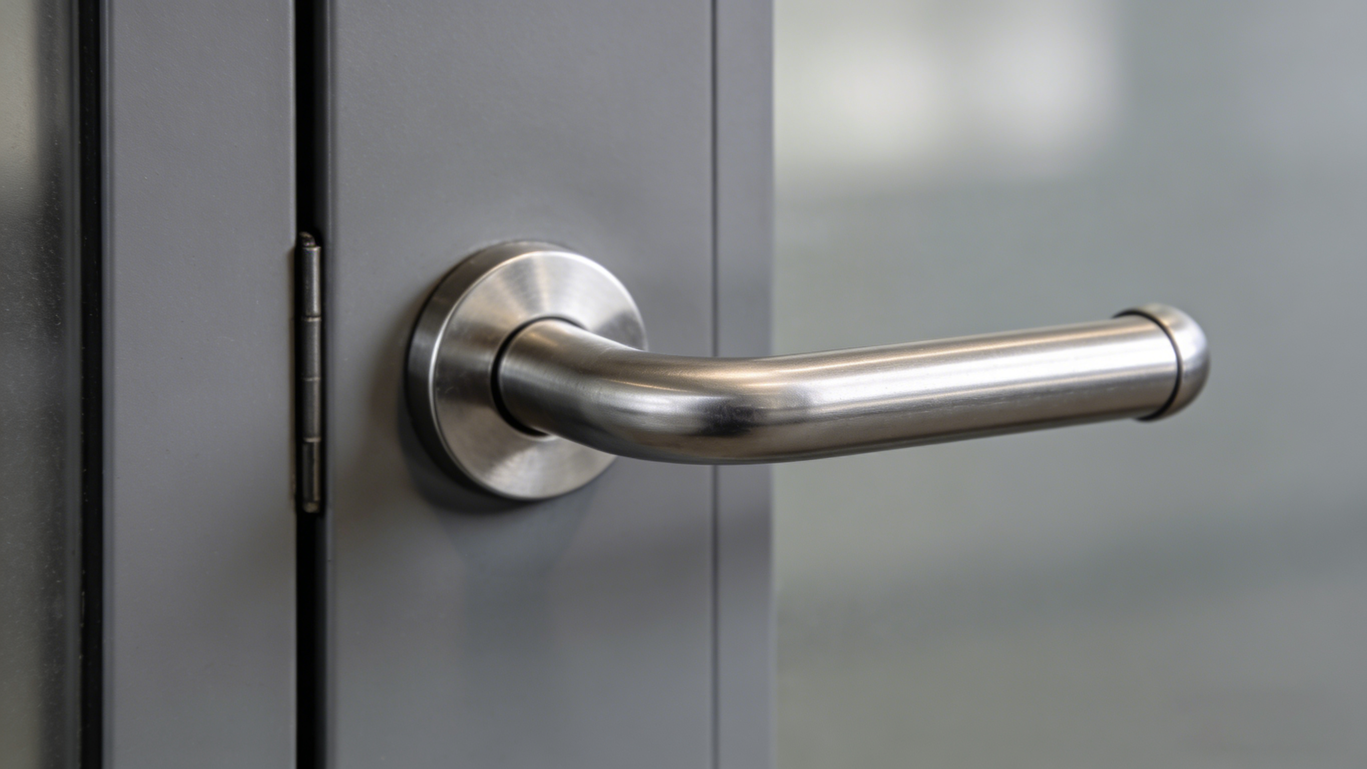 Gagang Pintu Gedung Umum Menuntut Ketahanan Dan Keamanan Yang Ketat