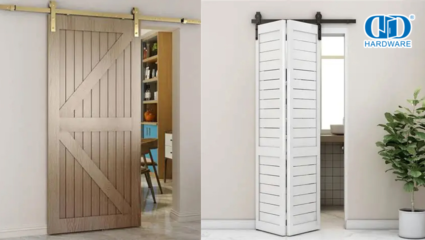 Berapa ukuran perangkat keras pintu gudang yang saya butuhkan?