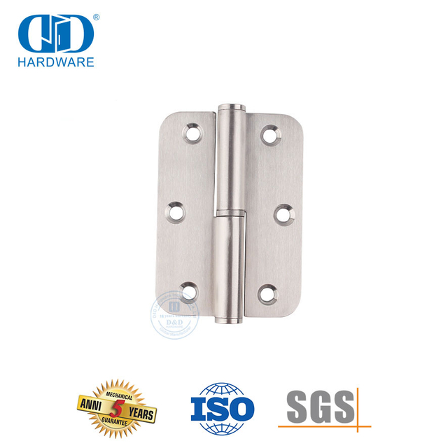 Engsel Pintu Angkat Sudut Bulat Stainless Steel-DDSS020